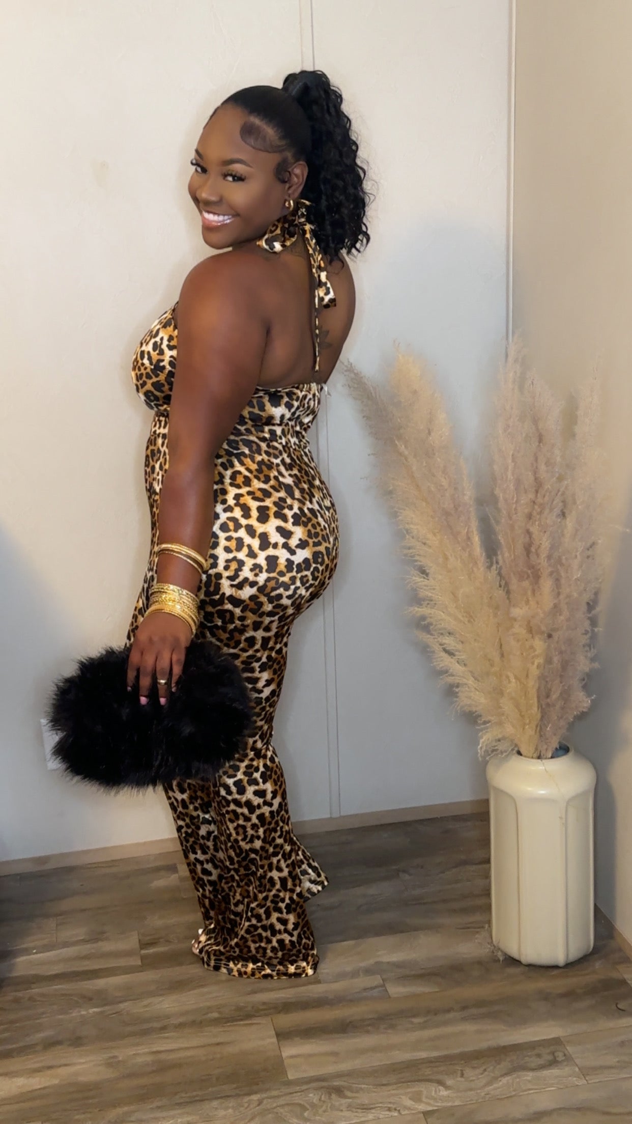 That Girl Cheetah Jumpsuit